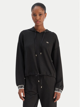 Liu Jo Sport Liu Jo Sport Pulóver TF5285 J4747 Fekete Regular Fit