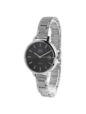 Q&Q Q&Q Zegarek S325-212 Srebrny