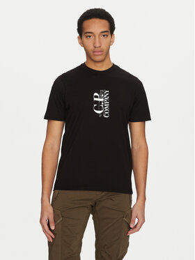 C.P. Company C.P. Company Marškinėliai 18CMTS138A005100W Juoda Regular Fit