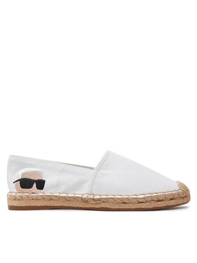 KARL LAGERFELD KARL LAGERFELD Espadrile KL80111N Alb