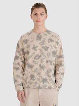 4F 4F Μπλούζα 4FRSS25TSWSM2180-83A Καφέ Regular Fit