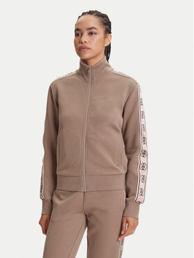 Guess Guess Bluză V2YQ16 KB3P2 Maro Regular Fit