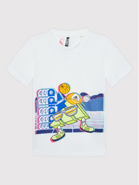 adidas adidas T-shirt Lb Co Gra HE0026 Bijela Regular Fit
