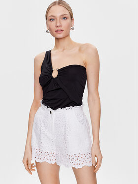 PINKO Pinko Bluse 100262 A0JF Schwarz Slim Fit