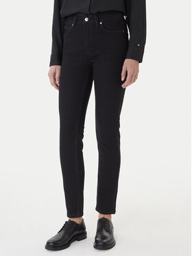 Tommy Hilfiger Tommy Hilfiger Džinsai WW0WW46725 Juoda Slim Fit