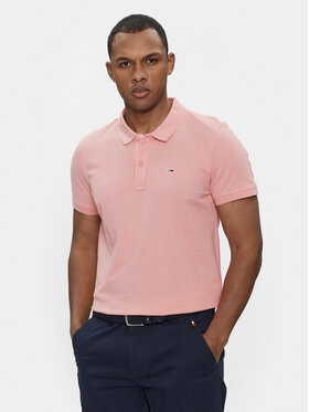 Tommy Jeans Tommy Jeans Polo DM0DM18312 Rosa Slim Fit