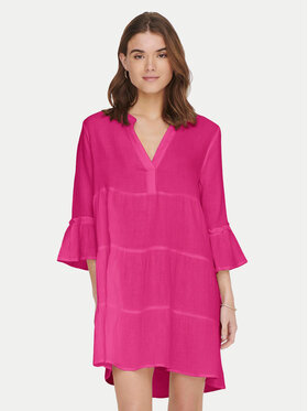 ONLY ONLY Letní šaty Thyra 15267999 Růžová Regular Fit