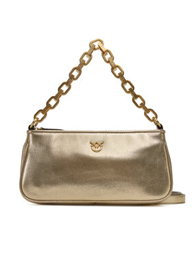 PINKO PINKO Borsetta Half Moon Baguette Mini AI 25-26 PLTT 105069 A2O9 Oro