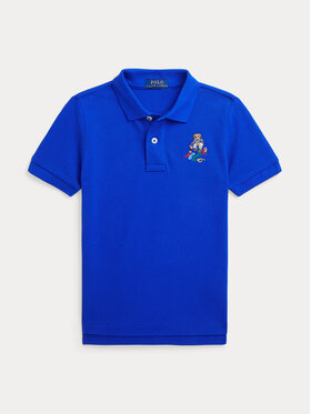 Polo Ralph Lauren Polo Ralph Lauren Тениска с яка и копчета Ss Kc M1 322853788011 Тъмносин Regular Fit