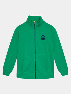 United Colors Of Benetton United Colors Of Benetton Pulóver 3J68C501B Zöld Regular Fit