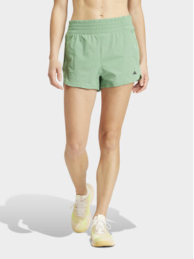 adidas adidas Športne kratke hlače Pacer IV5219 Zelena Regular Fit