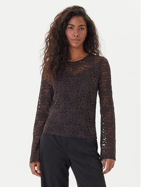 Vero Moda Vero Moda Halenka Kanya 10336176 Hnědá Regular Fit