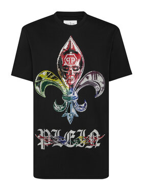 PHILIPP PLEIN PHILIPP PLEIN T-Shirt 2043 Czarny Regular Fit