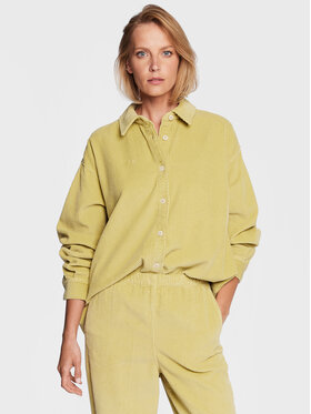 American Vintage American Vintage Cămașă Padow PADO06AE23 Verde Regular Fit
