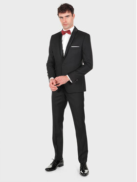 Evenemen Evenemen Garnitur Smoking C Czarny Slim Fit