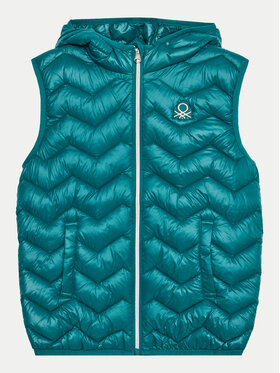 United Colors Of Benetton United Colors Of Benetton Gilet 21INCJ00Q Verde Regular Fit