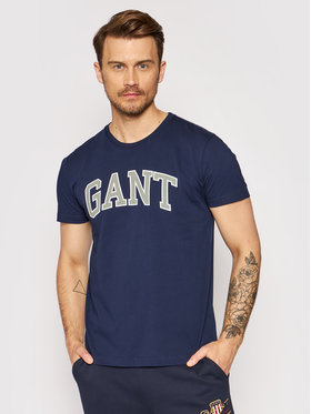 Gant Gant T-Shirt Arch Outline 2003007 Dunkelblau Regular Fit