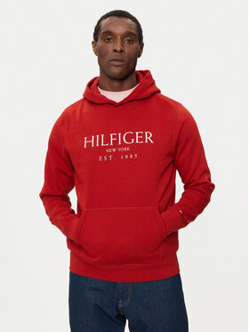 Tommy Hilfiger Tommy Hilfiger Felpa MW0MW35523 Rosso Regular Fit