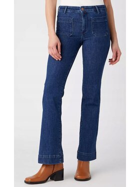 Wrangler Wrangler Jeansy Flare 623 Niebieski Flare Fit