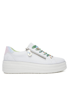 Remonte Remonte Sneakersy D1C06-80 Biały