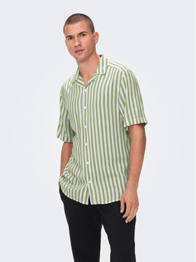 Only & Sons Only & Sons Cămașă 22013267 Verde Regular Fit