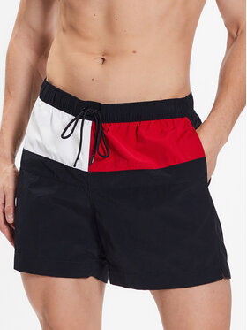 Tommy Hilfiger Tommy Hilfiger Ujumisšortsid UM0UM02744 Tumesinine Regular Fit