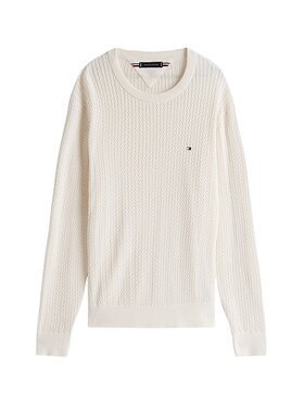 Tommy Hilfiger Tommy Hilfiger Bluza q-dav-57700 Biały Regular Fit