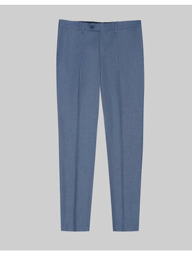 Borgio Borgio Spodnie garniturowe teglio Niebieski Slim Fit