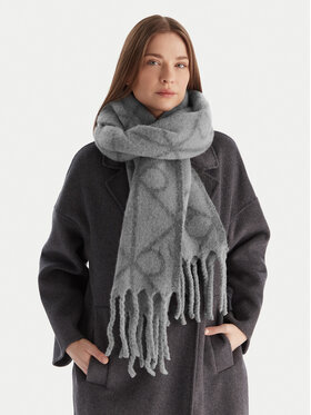 Calvin Klein Calvin Klein Sciarpa Emblem Aop Brushed LV04D8072G Grigio