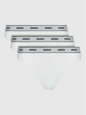 HUGO Hugo 3er-Set Stringtangas 50469681 Weiß