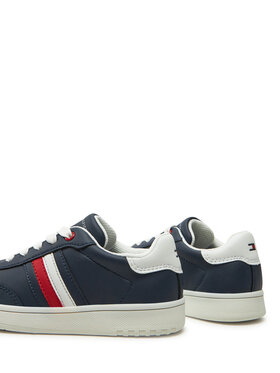 Tommy Hilfiger Tenisice Stripe Low Cut Lace-Up Sneaker T3X9-33851-1269 M Tamnoplava