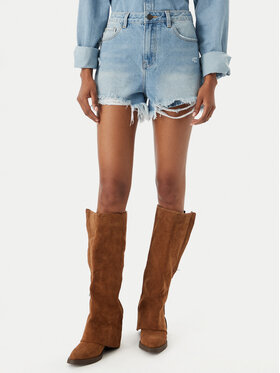 Eleh Eleh Τζιν σορτσάκια EL122 Μπλε Regular Fit