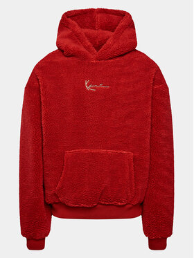 Karl Kani Karl Kani Džemperis Metal Signature 6021642 Raudona Relaxed Fit