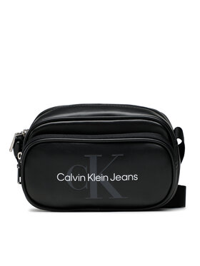 Calvin Klein Jeans Calvin Klein Jeans Geantă crossover Monogram Soft Ew Camera Bag18 K50K510107 Negru