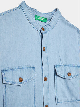 Τζιν πουκάμισο United Colors Of Benetton φωτογραφία