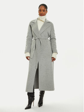Marella Marella Wollmantel Ardenza 2423016031 Grau Regular Fit