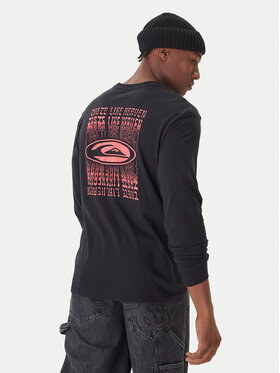 Quiksilver Quiksilver Тениска с дълъг ръкав Ev Heaven Like EQYZT08189 Черен Regular Fit