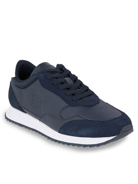 Tommy Hilfiger Tommy Hilfiger Snīkeri Runner Evo Lth Mix FM0FM04776 Zils