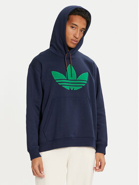 adidas adidas Majica dugih rukava JN5968 Tamnoplava Loose Fit