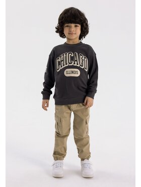 MINOTI MINOTI Spodnie cargo 23pant3 Szary Regular Fit