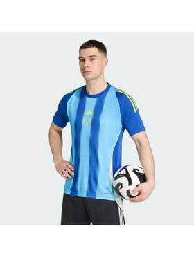adidas adidas Koszulka techniczna Messi Błękitny Slim Fit