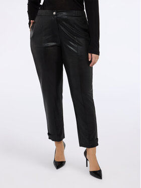 Fiorella Rubino Fiorella Rubino Pantaloni di tessuto P703L002326N0Z3 Nero Regular Fit