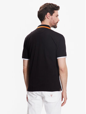 La Martina Polo Majica VMP006 PK001 Črna Slim Fit