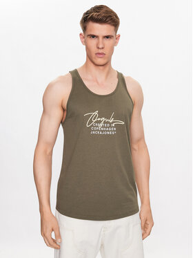 Jack&Jones Jack&Jones Tank top Splash 12235520 Verde Standard Fit
