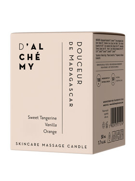 D'ALCHÉMY D'ALCHÉMY Słodycz Madagaskaru Świeca do masażu i pielęgnacji skóry DOUCEUR DE MADAGASCAR SKINCARE MASSAGE CANDLE Olejek