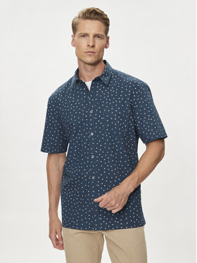 Mustang Mustang Krekls Darien 1015232 Zils Relaxed Fit