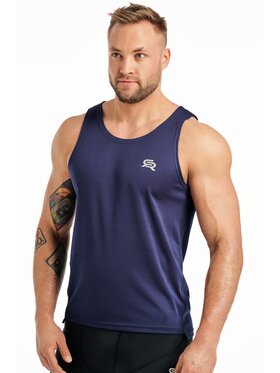 ROUGH RADICAL ROUGH RADICAL Top FINE Granatowy Slim Fit