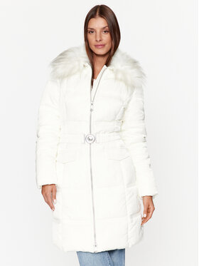 Guess Guess Kurtka puchowa W3BL28 WFQW2 Écru Regular Fit