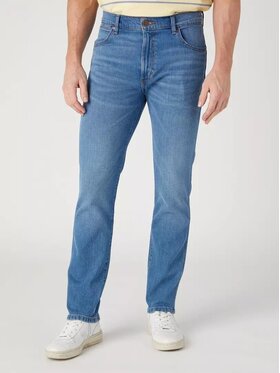 Wrangler Wrangler Jeansy LARSTON Niebieski Slim Fit