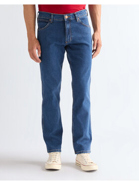 Wrangler Wrangler Jeansy GREENSBORO Niebieski Straight Leg